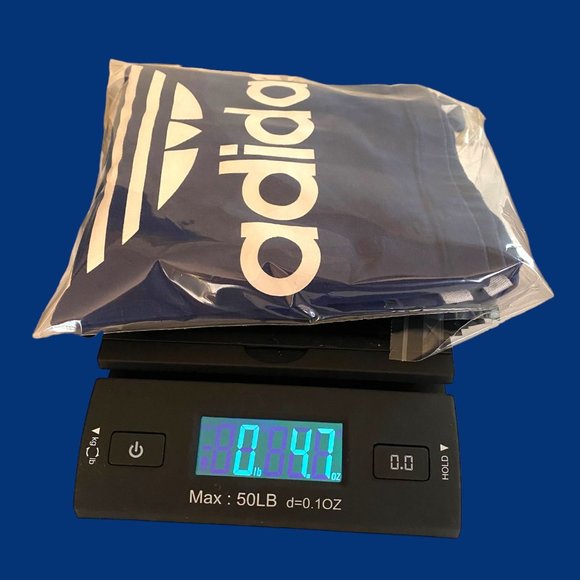 Adidas Women's Original Paris Crop Tee Size Small Long-Sleeve in Oxford Blue - Picture 9 of 9